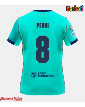 Barcelona Pedri Gonzalez #8 Tricou Fotbal Replică 2026-27 Barbati Treilea
